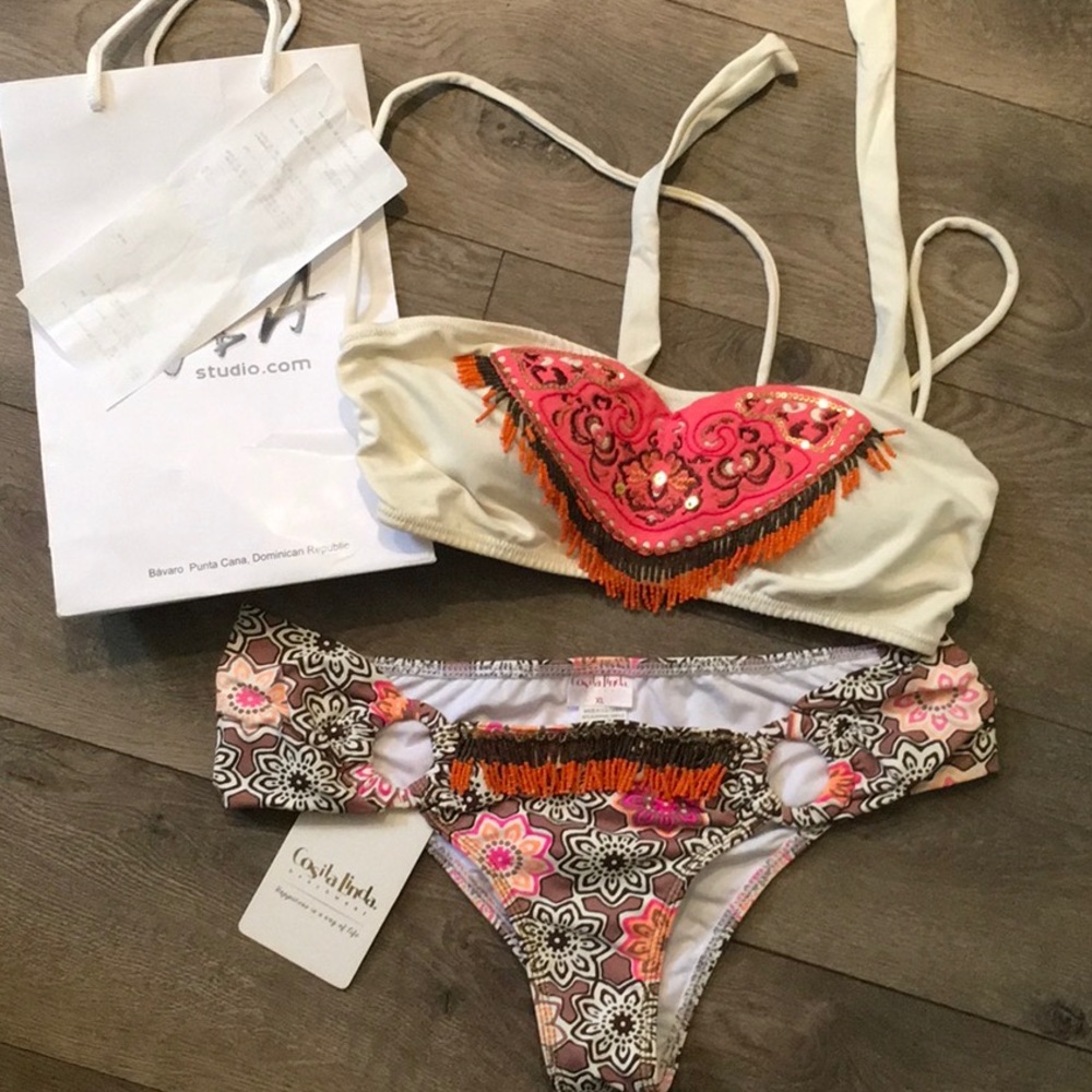 COSITA LINDA 2 PIECE SWIMSUIT NWT